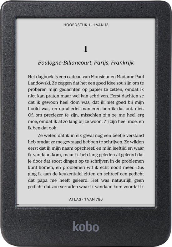 Productafbeelding: Kobo Clara BW - E-reader - 6 inch - 16GB - Luisterboeken - Zwart