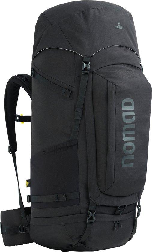 Productafbeelding: NOMAD® Batura 70 liter Zwart | Premium Backpack Dames & Heren | Hiking - Trekking Rugzak incl Flightbag / Hoes