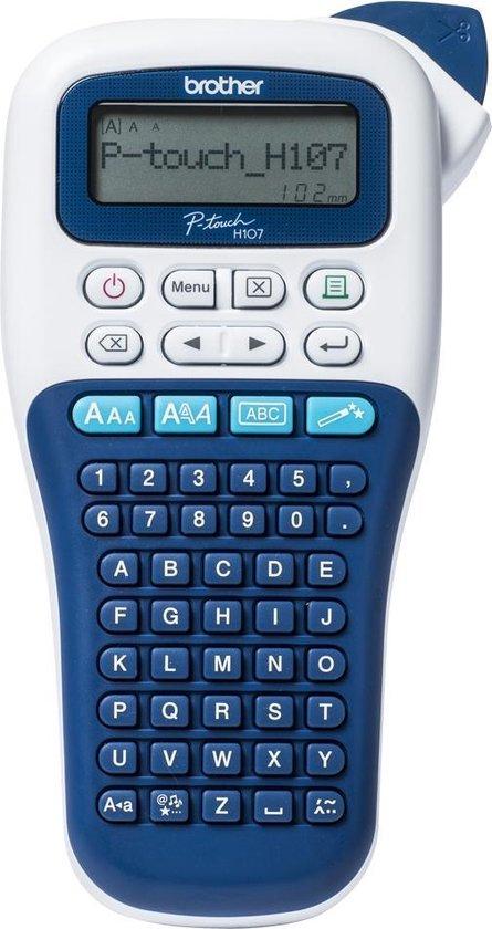 Productafbeelding: Labelprinter 3.5/6/9/12mm. TZ(e)-tape. - 177 symbolen - blauw/wit