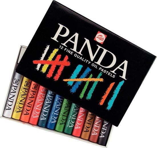 Productafbeelding: Talens Panda oliepastels set | 12 kleuren
