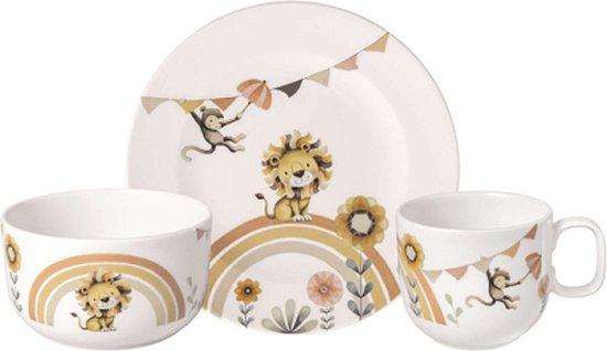 Productafbeelding: Villeroy & Boch Roar like a Lion Kinderservies set 3 delig