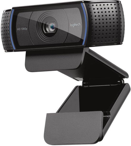 Productafbeelding: Logitech C920 - HD Pro Webcam - Full HD 1080p - Bedraad - Twee microfoons
