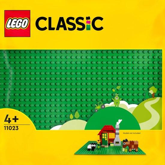 Productafbeelding: LEGO Classic Groene Bouwplaat - 11023