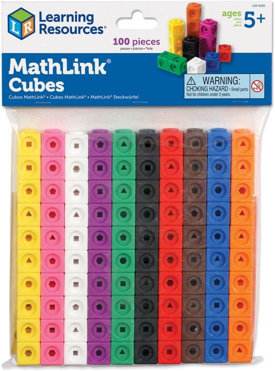 Productafbeelding: Learning Resources Learning Resources - MathLinkÂ® Cubes, Set of 100.
