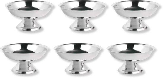 Productafbeelding: Supreminox – RVS Coupeglas – IJscoupe Laag – Ø 9,5 cm – Roestvrij staal – Tijdloos Design