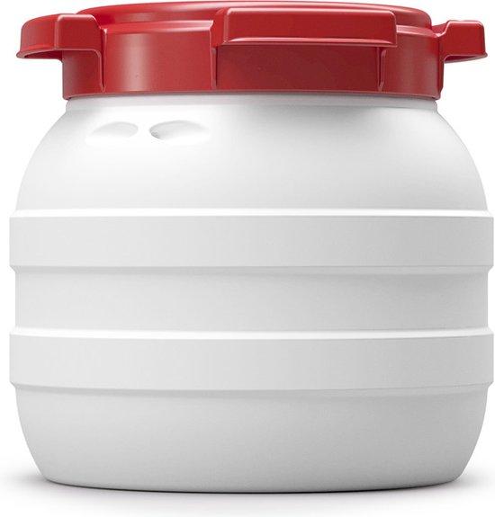 Productafbeelding: Waterkluisje - 3.6 Liter - Water- en luchtdicht - Wit/Rood