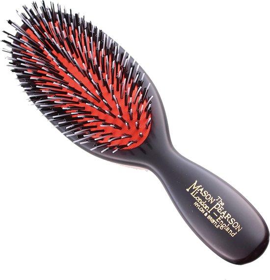Productafbeelding: Mason Pearson - BN4 Pocket Bristle en Nylon Haarborstel