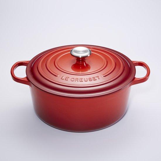 Productafbeelding: Le Creuset Braadpan Signature - Kersenrood - ø 28 cm / 6.7 liter