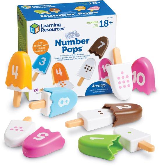 Productafbeelding: Learning Resources Smart Snacks Getallen Ijsjes 20-delig