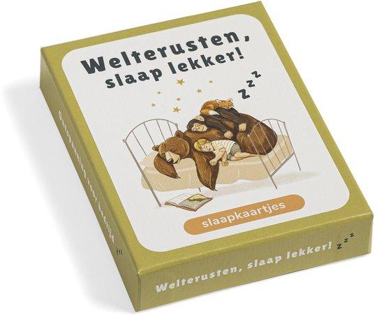 Productafbeelding: Welterusten, slaap lekker! Kaartenset