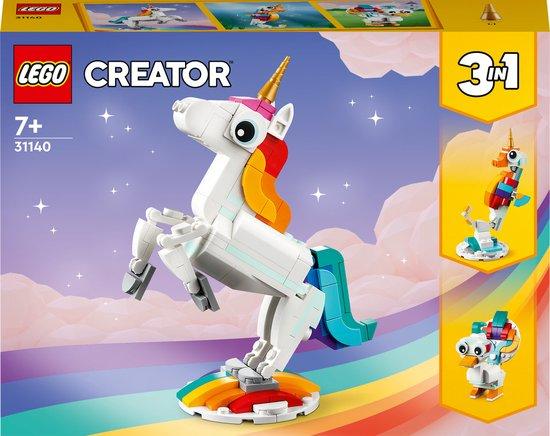 Productafbeelding: LEGO Creator 3in1 Magische Eenhoorn Speelgoed Set - 31140