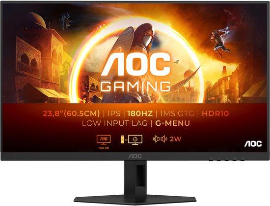 Productafbeelding: AOC 24G4XE - Full HD Fast IPS Gaming Monitor - 180hz - Speakers - 24 inch