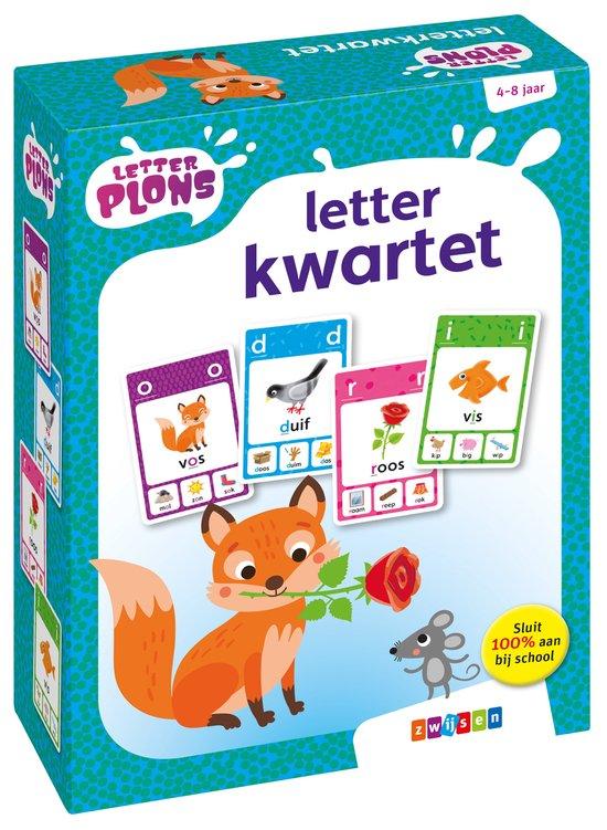 Productafbeelding: Letterplons - letterkwartet