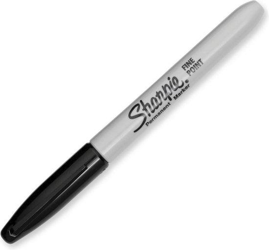 Productafbeelding: Sharpie Permanent marker Fine zwart - 1 stuk(s)