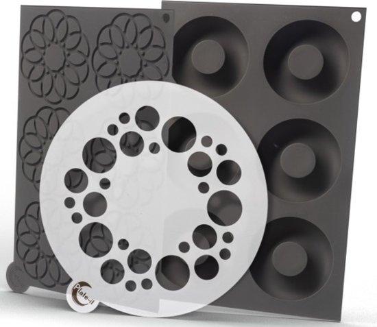 Productafbeelding: Plate-it sjablonen Circle - 3-delige set