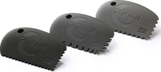 Productafbeelding: Plate-it scrapers - 3-delige set