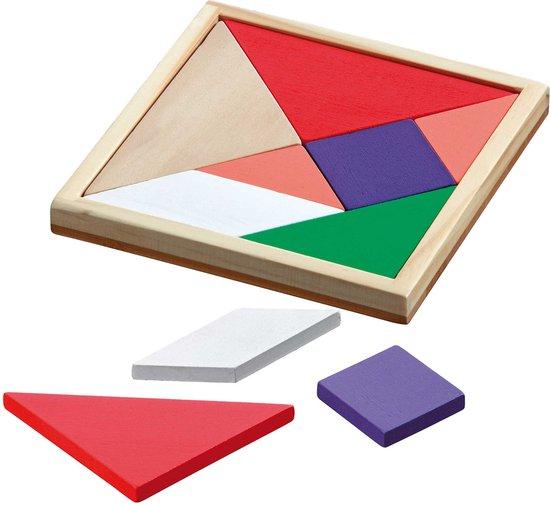 Productafbeelding: Philos Tangram gekleurd 15x15cm